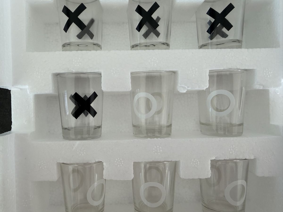 Bicchieri: TIC TAC TOE Whisky Shotgläser – Nuovo (secondo la descrizione) da Lugnorre venduto da ulr_lqc6 2