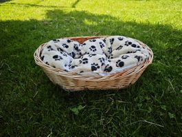 Gemütlicher Katzenkorb aus Weide (600 x 350 mm) – ab 1Fr.-!!