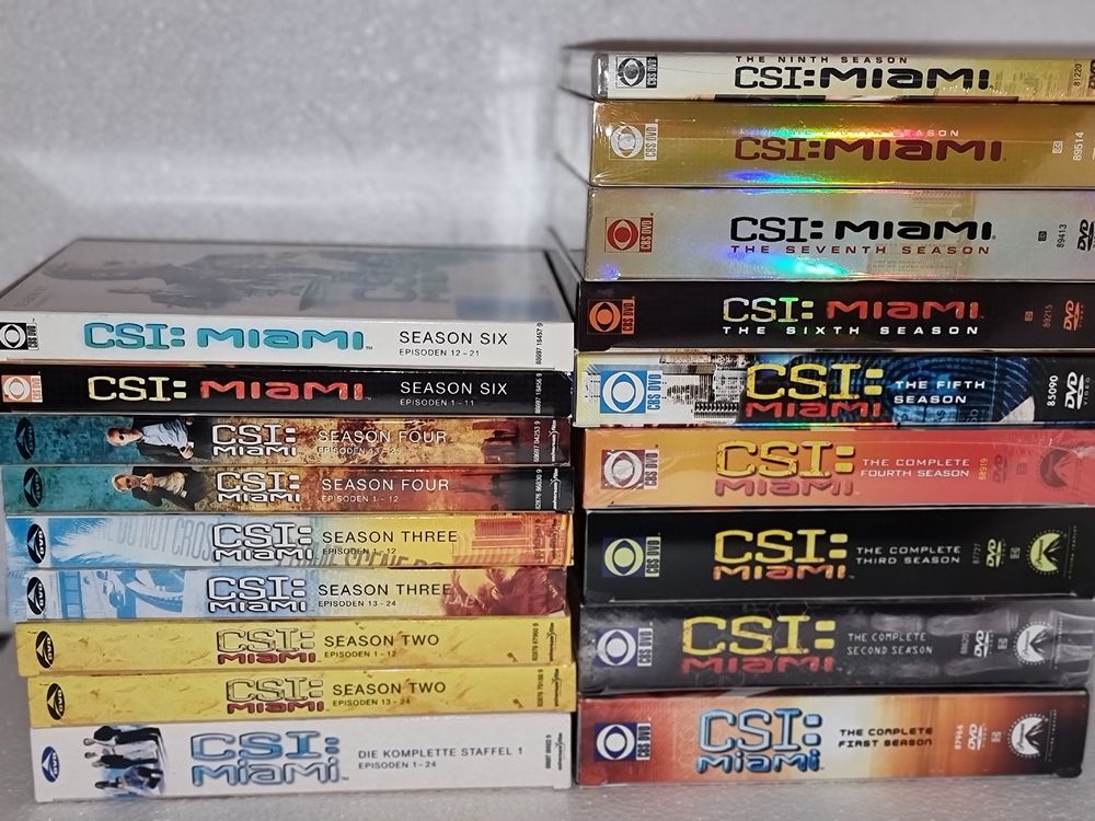 CSI Miami - Staffel 1-9 - Die komplette Sammlung auf DVD! (Gebraucht ...