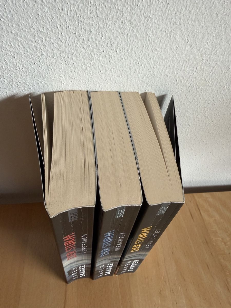 Bücher: Der Sturm Trilogie - Karen Sander – Gebraucht aus Schwarzenburg von Michellu 3