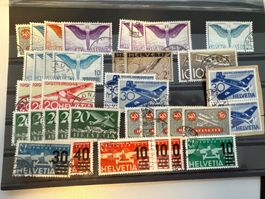 Flugpost Lot, gestempelt