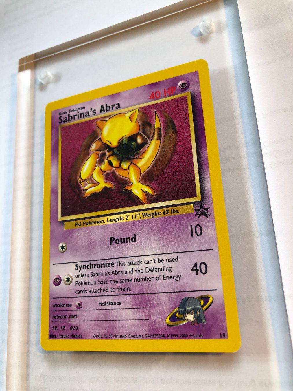 Cartes à collectionner: Sabrina's Abra Promo - MINT - ab 1.- – D'occasion à Giubiasco par dan_pr8b 2