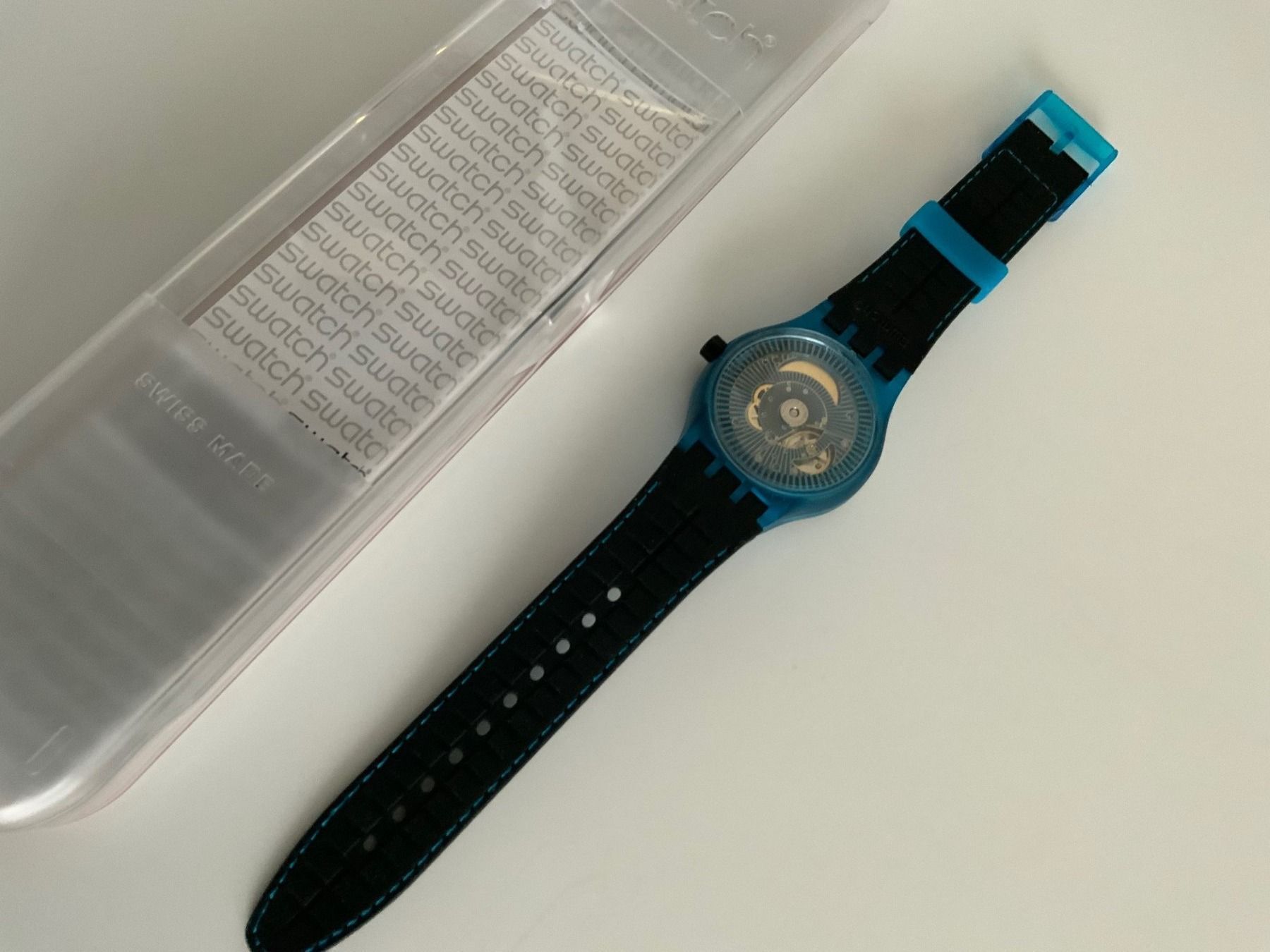 Swatch Orologi: Swatch Automatic Sistem 51 SISTEM BLUE - ungetragen – Nuovo e nell'imballaggio originale da Wettswil venduto da rotonda 5