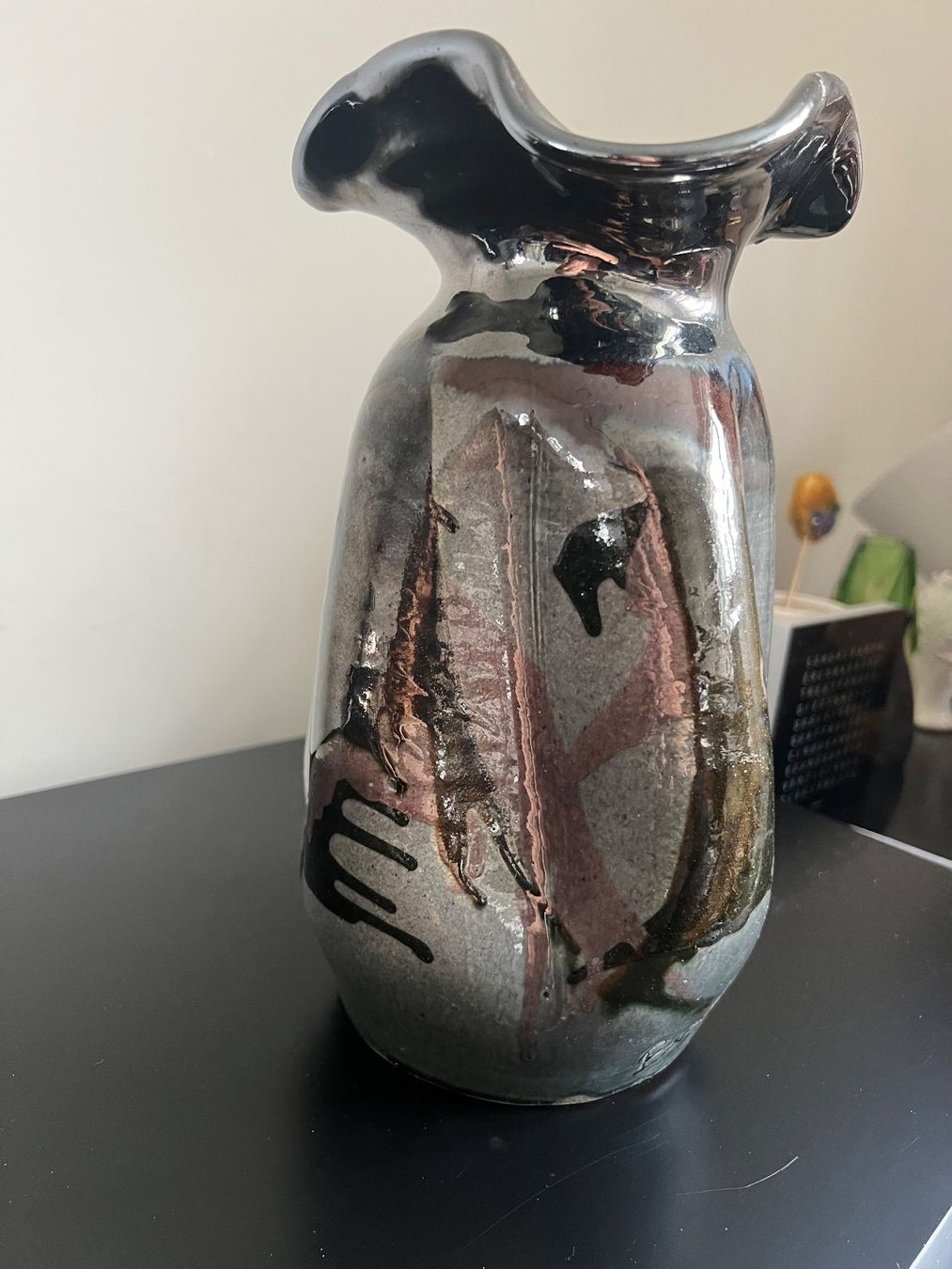 Vasen & Gefässe: Vintage Vase Thomas Buxo Freie Form – Gebraucht aus Jona von Sariksa 2