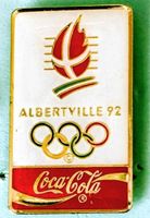 Coca-Cola Pin Olympia
