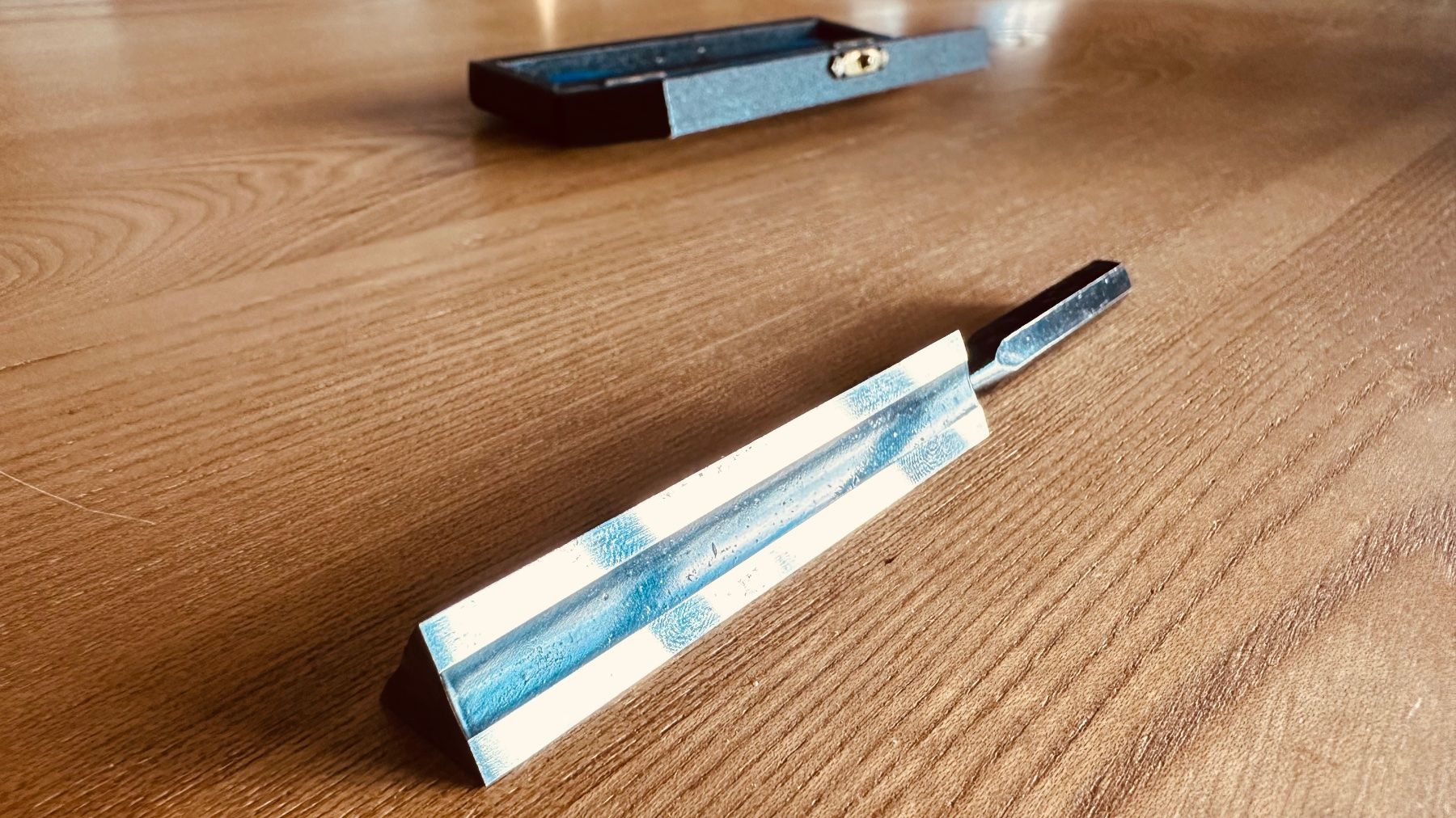 Tesa Misurare: Haarlineal mit Etui, in Top Zustand – Usato da Feldbrunnen venduto da Bottleslinger 3