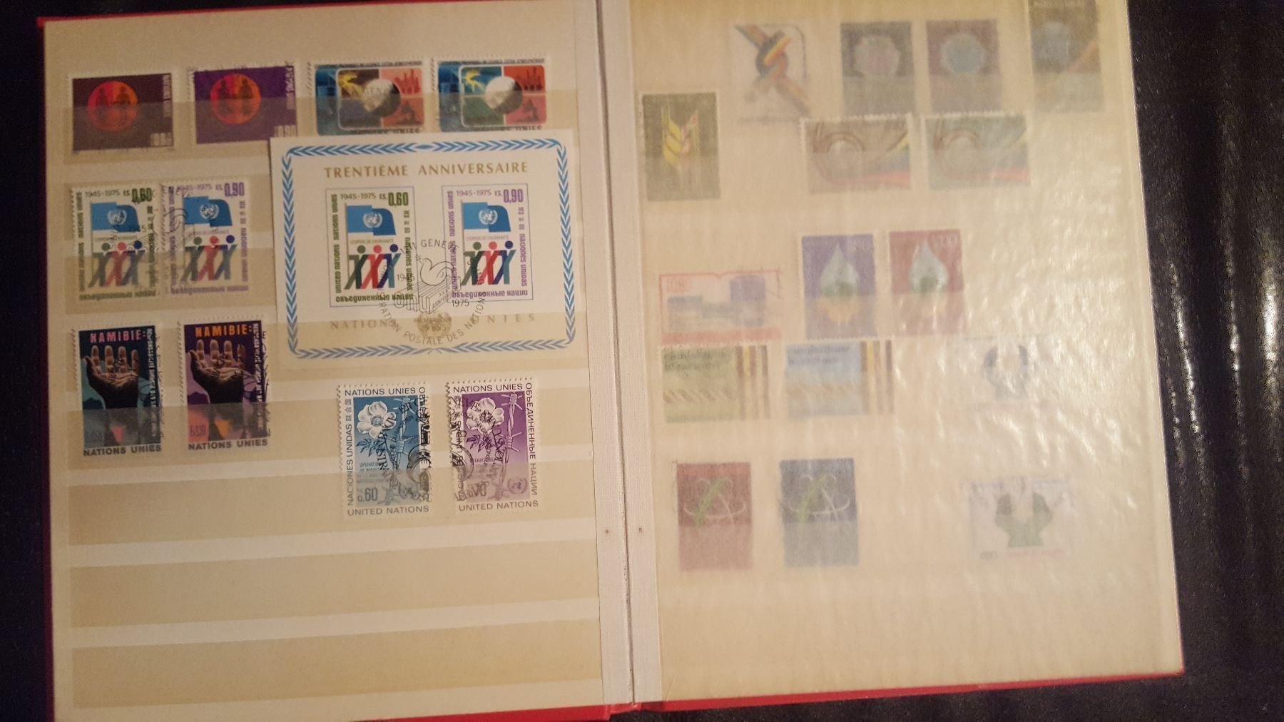 Alben: Sammlung Uno Genf 1969-1982 ET + ** – Neu (gemäss Beschreibung) aus Remetschwil von Hofiii 2