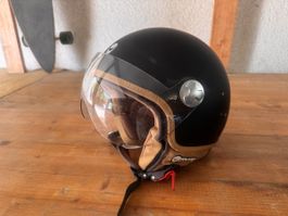 Helm Helmo Milano schwarz Grösse L neuwertig