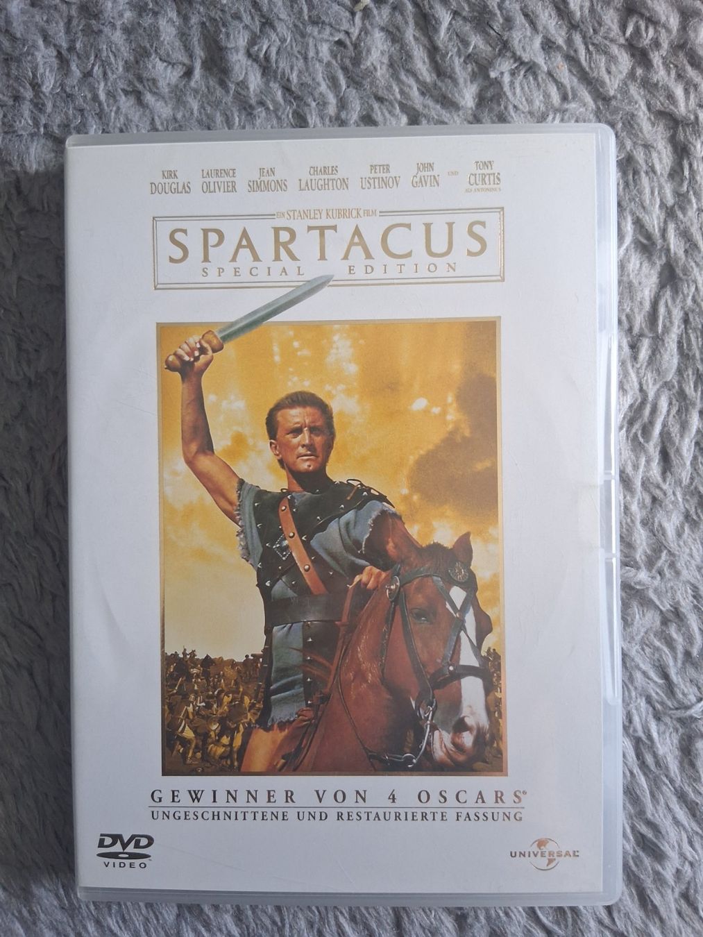 Tutti i DVDs: SPARTACUS     DVD – Usato da Wetzikon ZH venduto da Ramones01