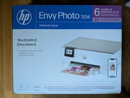 HP ENVY Photo 7234 neuwertig OVP – Patronenfehler