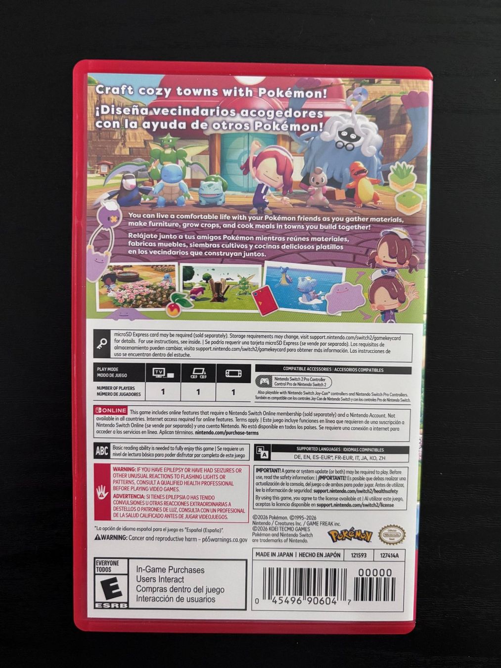 Pokémon Jeux: Pokémon Pokopia Nintendo Switch 2 – D'occasion à Zürich par mic_x5cx 1