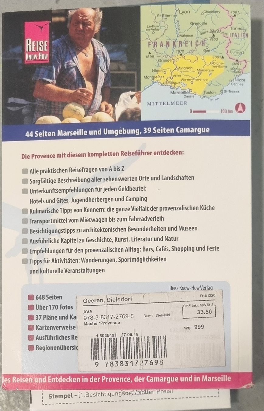 Libri: Provence Reiseführer mit Marseille - Entdecken! – Usato da Boll venduto da aild123 1