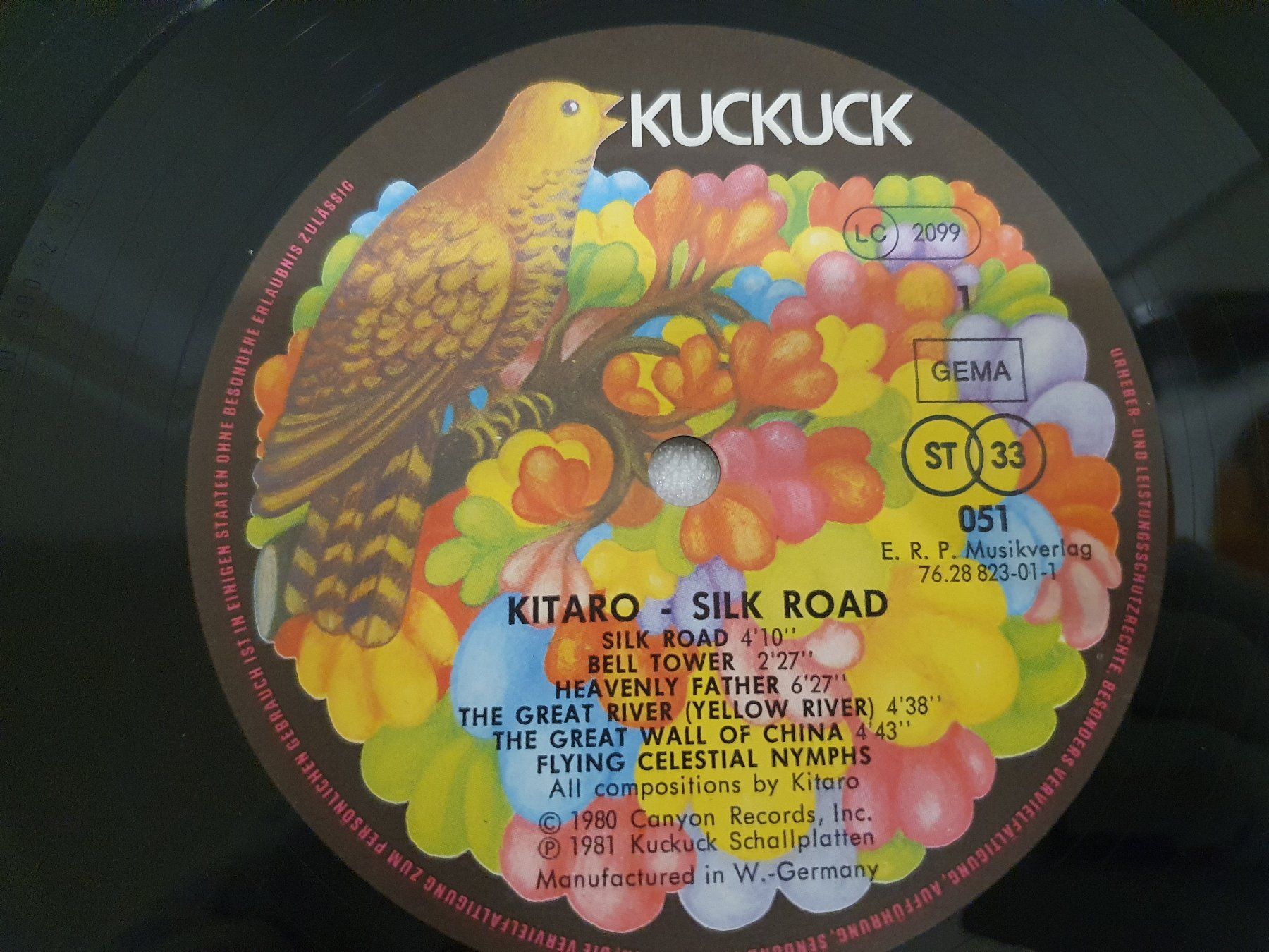 Schallplatten: Kitaro – Silk Road / 2 LP`s – Gebraucht aus Uster von Vinyl-Leidenschaft 3