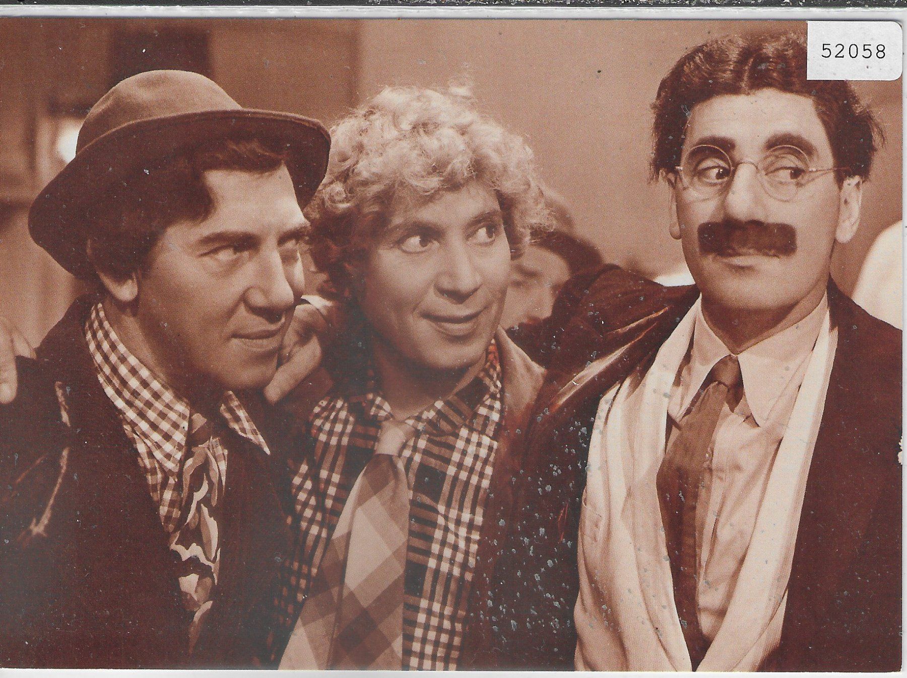 Cartoline postali: Marx Brothers – Usato da Ettingen venduto da Kartenplanet