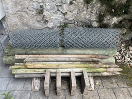 Maschendraht Zaun 2mal 13 meter