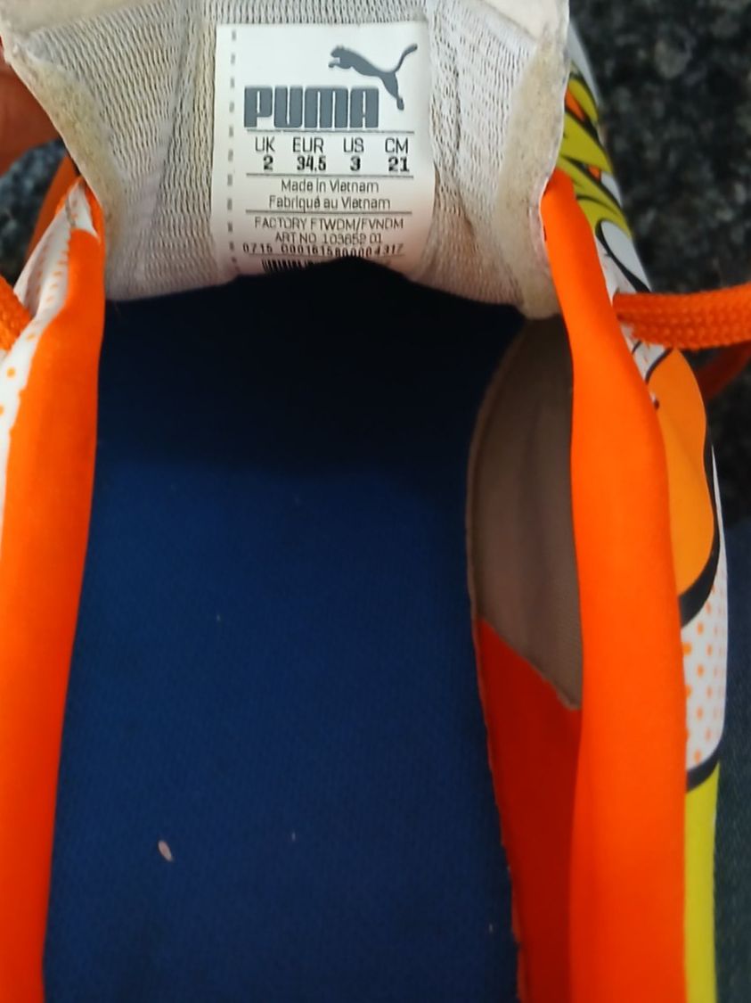 Puma Scarpe per ragazzi: Fussballschuhe Puma Grösse 34.5 – Usato da Pfungen venduto da Puschti 1