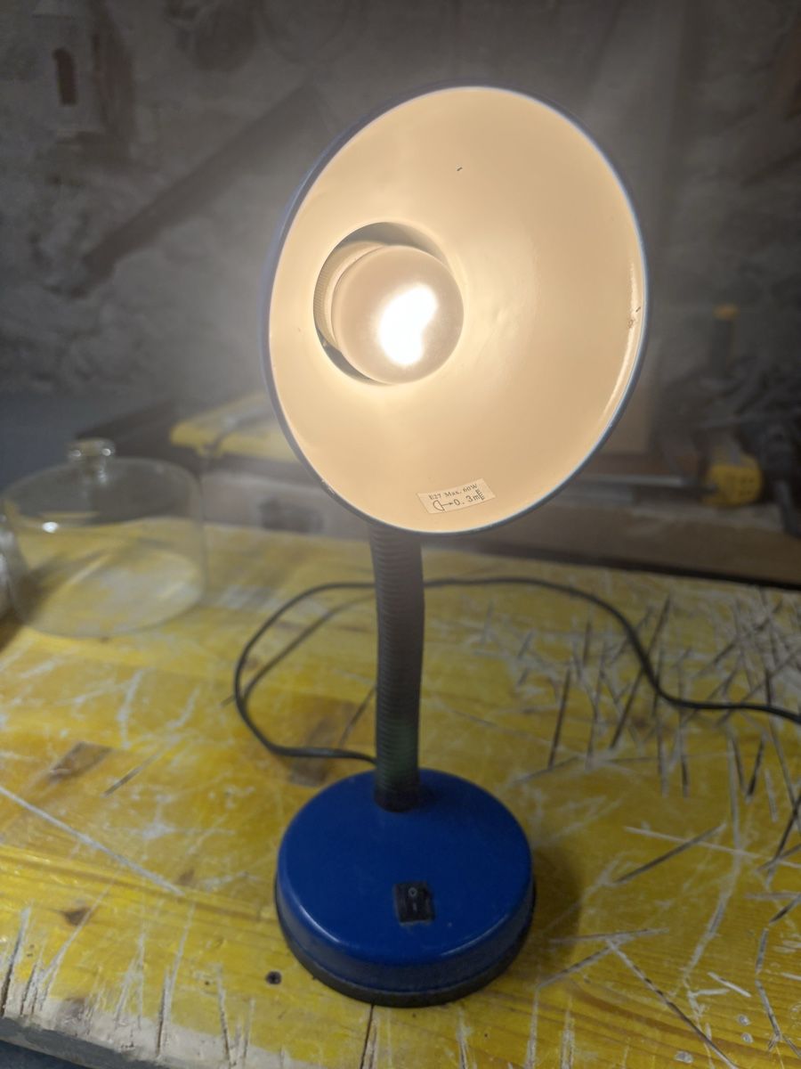 Lampes: Lampada da tavolo blu usata – D'occasion à Giubiasco par cri_mzc6 3