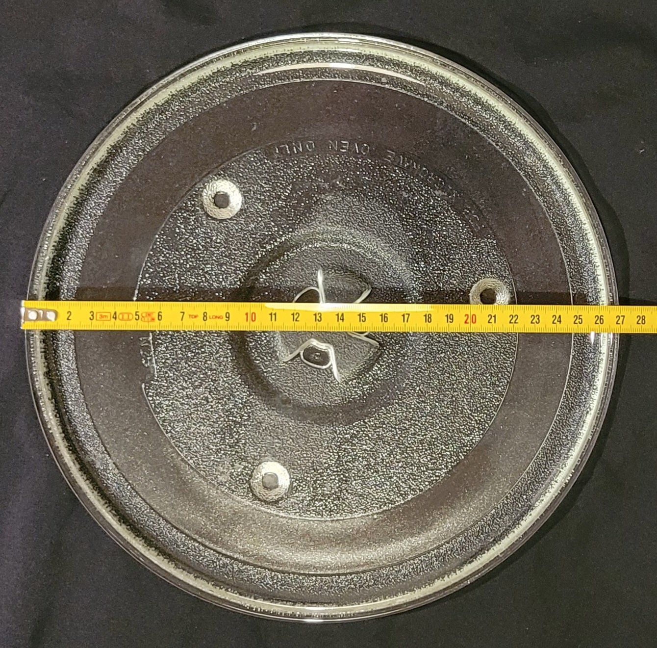 Küchengeräte: Mikrowelle-Drehteller-Glasplatte, 270 mm – Gebraucht aus Zürich von Avd