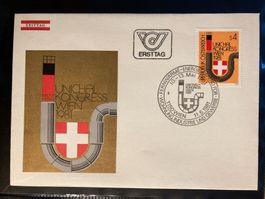 Österreich 1981 illustrierter Ersttagsbrief UNICHAL Kongress