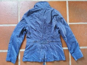Giacche: Street One; blaue Übergangsjacke / Windjacke Gr. 36 – Usato da Boniswil venduto da Totomat-Lady 1