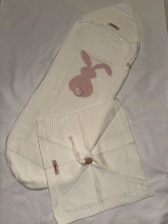 Baby Strick Cocoon Swaddle Set 0–8 Monate