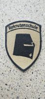 *** Badge Rekrutenschule mit klett ***