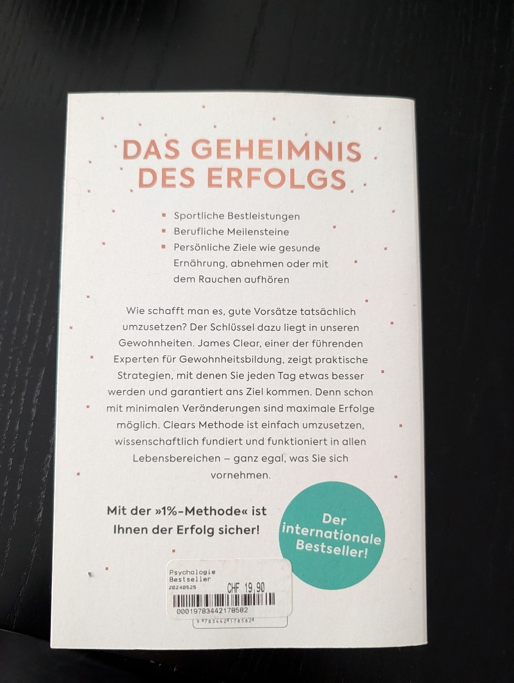 Libri: Die 1% Methode – Nuovo (secondo la descrizione) da Unterkulm venduto da joi_tpz9 1