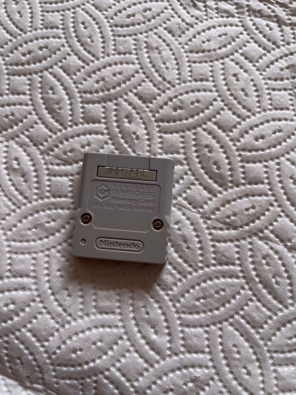 Memory unit & Memory card: Game Cube Memory Card (59 Bläcke) – Usato da Frenkendorf venduto da gelbeZinnie 1