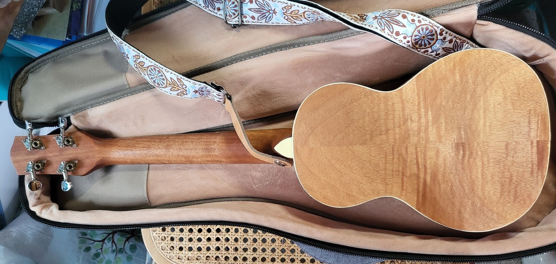 Strumenti musicali: Gold Tone Resonator Ukulele – Nuovo (secondo la descrizione) da Ebmatingen venduto da LaPassiflora 1