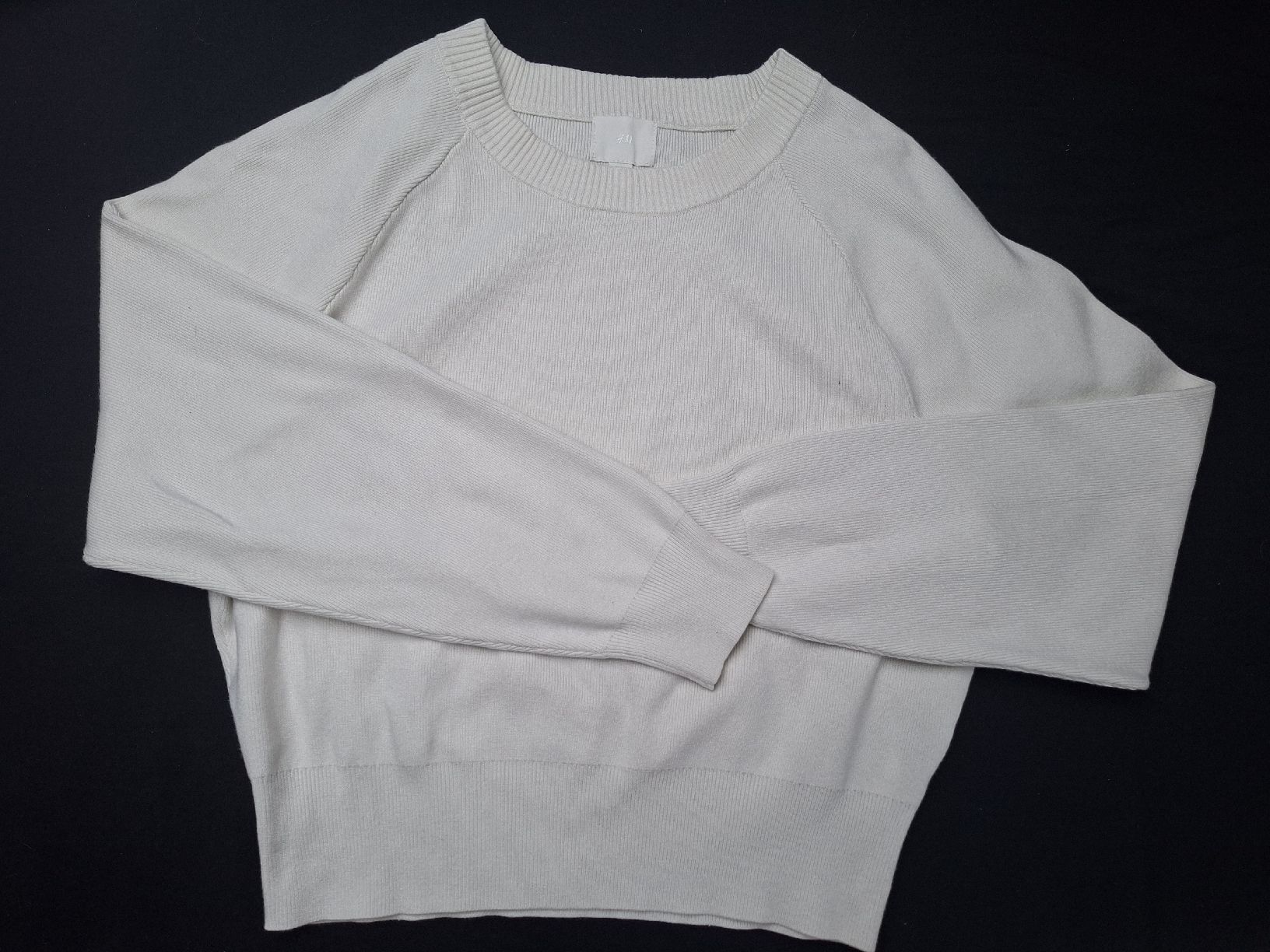H&M Maglioni & Felpe: Pullover Damen creme Grösse S guter Zustand – Usato da Selzach venduto da finca78