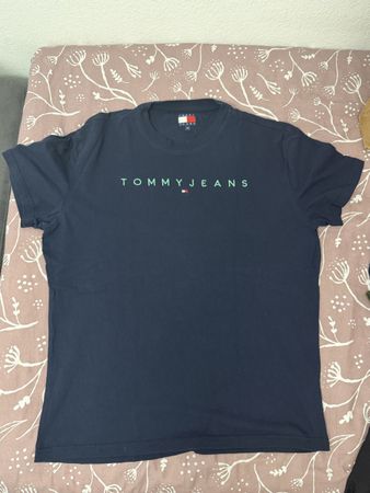 T-Shirt Tommy Jeans dunkelblau Grösse M Original