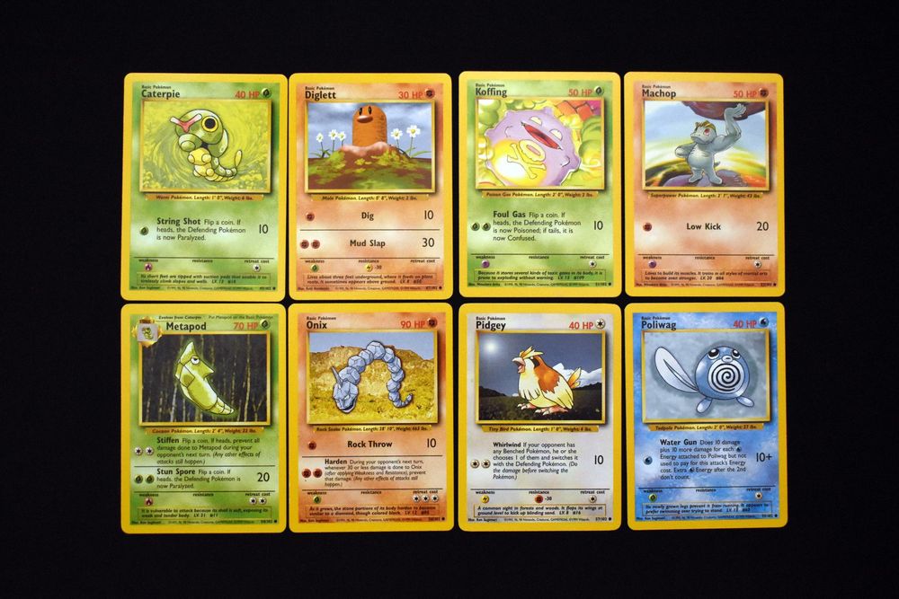 Pokémon Base Set #1 - Commons Bundle - 8 Cards - Ab 1 fr. | Kaufen auf ...