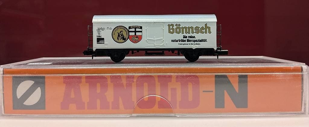 Arnold Modellini di ferrovie: Spur N Kühlwagen "Bönnsch" – Usato da Reinach BL venduto da angus74 3