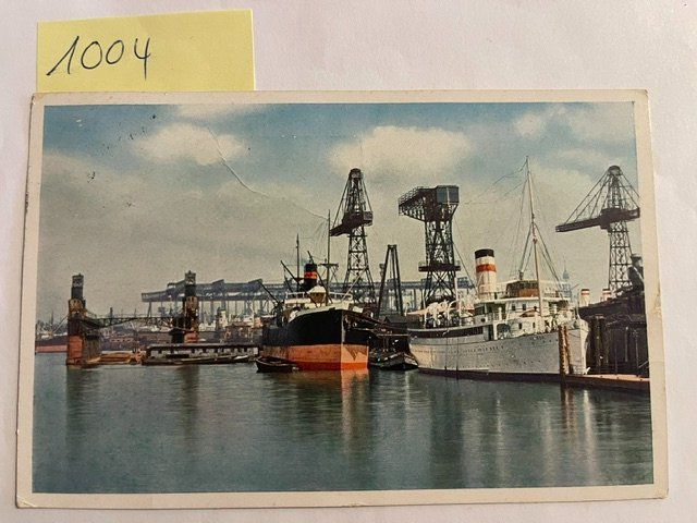 Cartes postales: Ansichtskarte Hamburg Hafen Vulkan-Werft, 1932 – D'occasion à Niederwil AG par dahu75