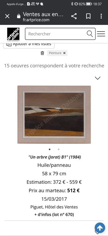 CLAUDE DELESSERT (19282010) HUILE SUR PANNEAU SIGNÉE D. 60 Kaufen