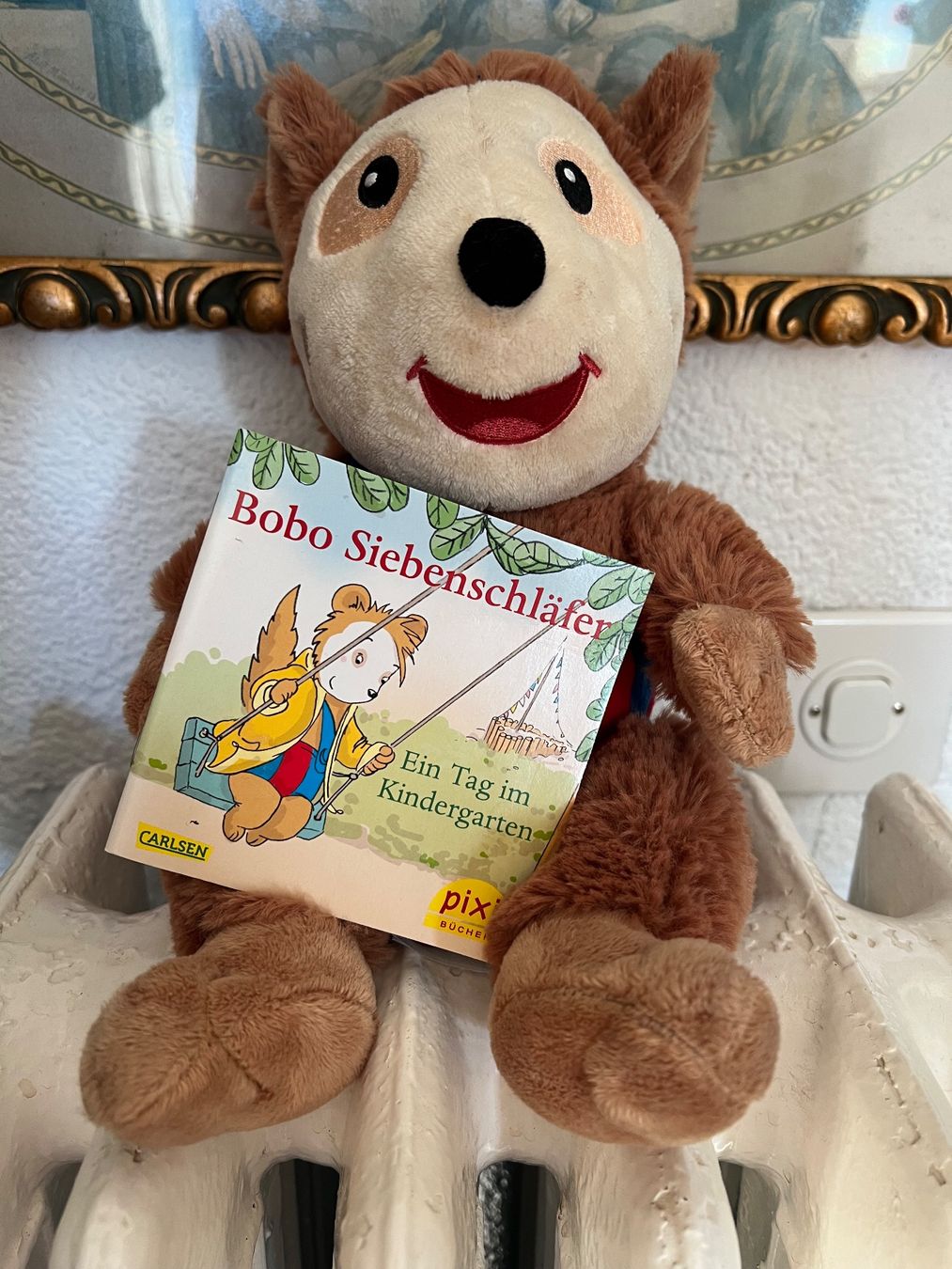 Giocattoli: Bobo Siebenschläfer Plüschtier mit Buch – Usato da Zürich venduto da Girasole232 1