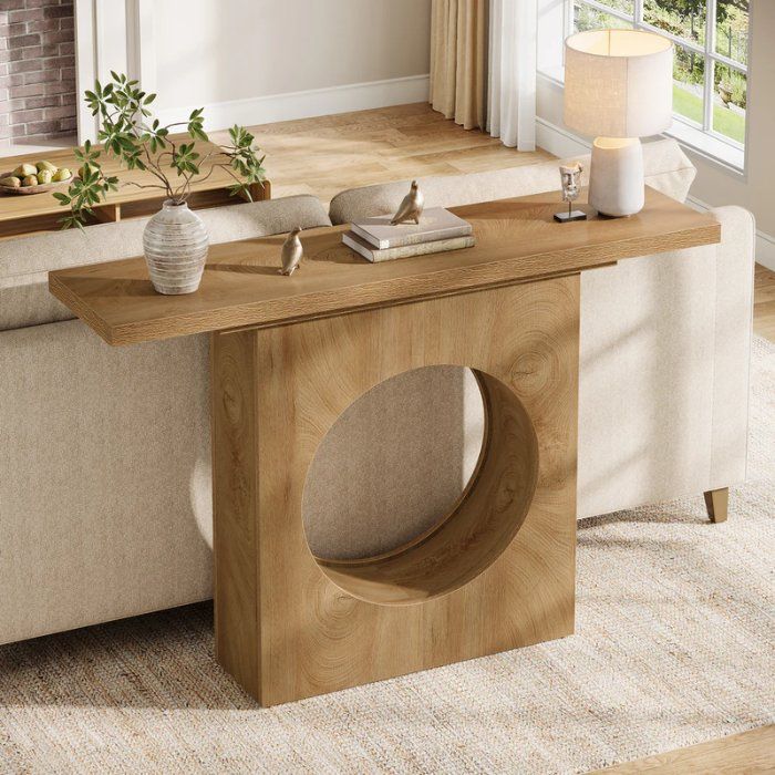 Tavoli: Konsolentisch 105cm Modern Rund Design – Nuovo e nell'imballaggio originale da Gretzenbach venduto da Genfi-Shop 2
