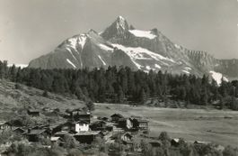 Zeneggen  VS ob Visp -  ALT-ZENEGGEN / Bietschhorn   um 1943