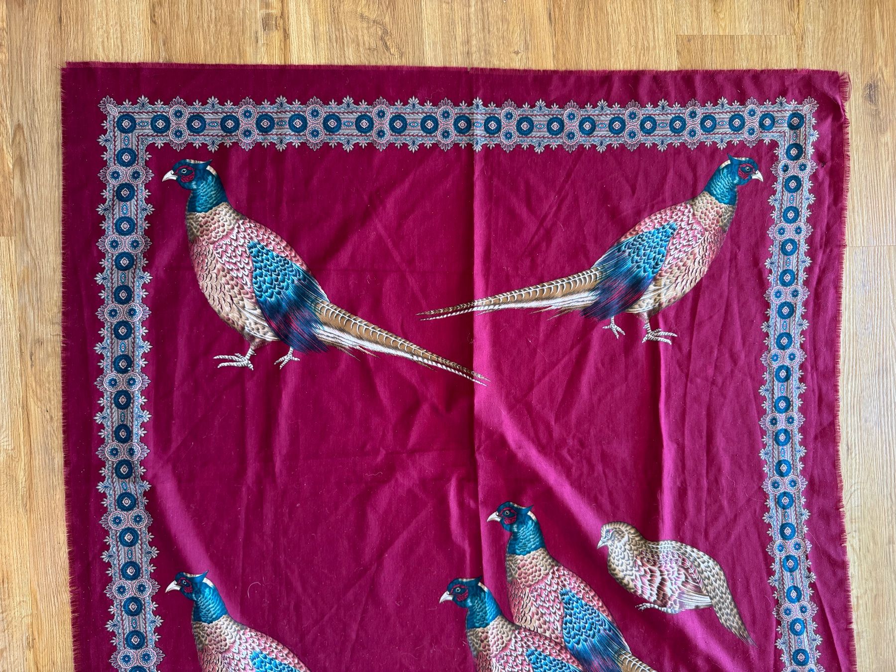 Foulard & Sciarpe: Woll-Mix Schal, blau/violett, – Usato da Bubikon venduto da hachia888 6