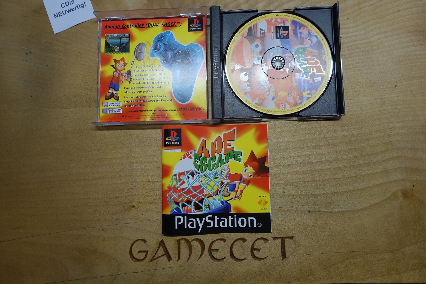 Sony Giochi: Ape Escape – Usato da Steinach venduto da Gamecet 3