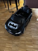 Kinder Elektroauto Audi R8 Spyder mit Batmansymbol!
