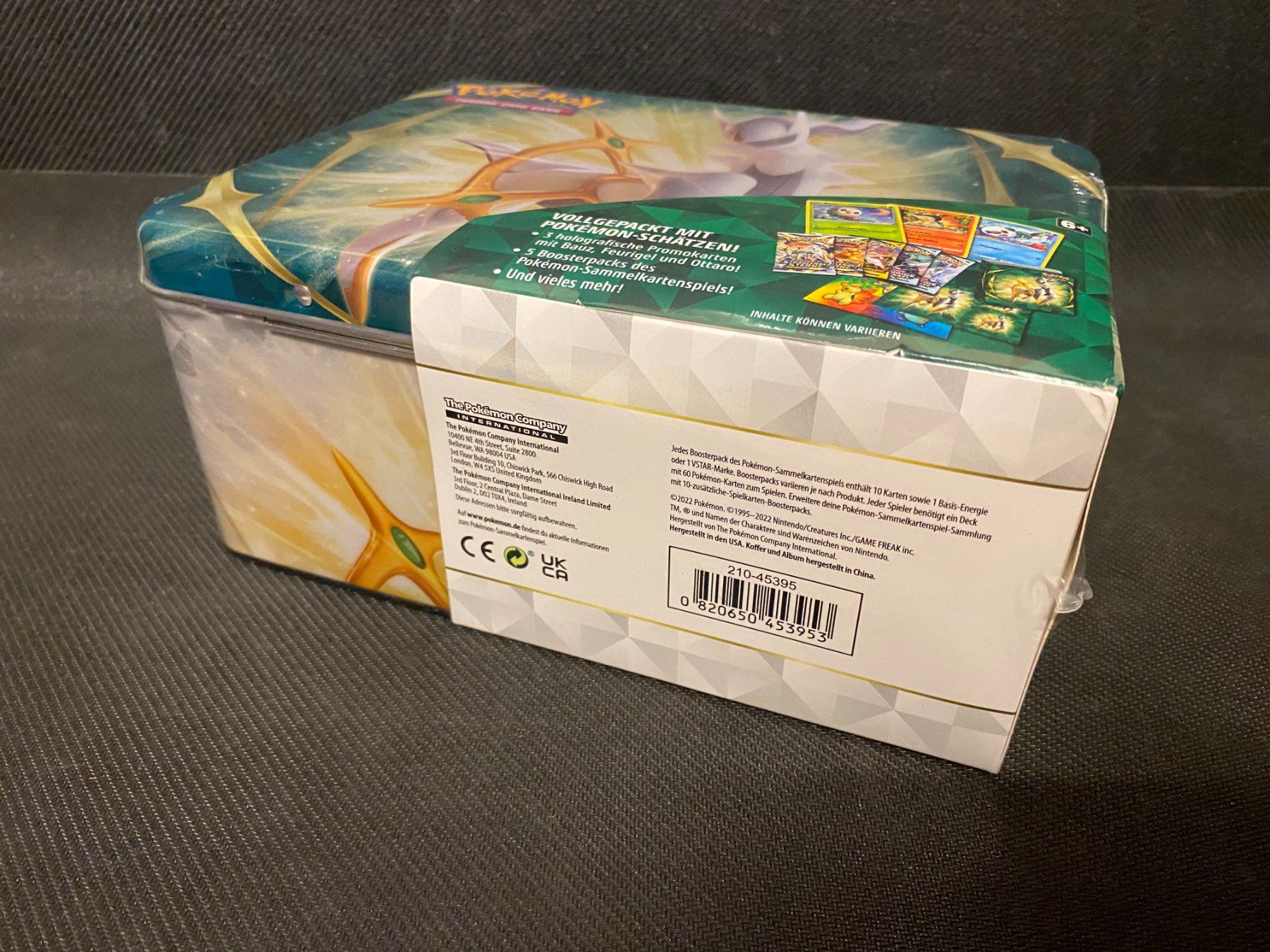 Pokémon Carte collezionabili: Pokémon - Tin Box Arceus, Neu & OVP – Nuovo e nell'imballaggio originale da St.Gallen venduto da Punktchen01 3
