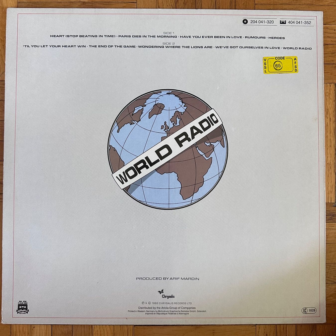 Dischi in vinile: LP - Leo Sayer - World Radio – Usato da Breganzona venduto da Onairda75 1