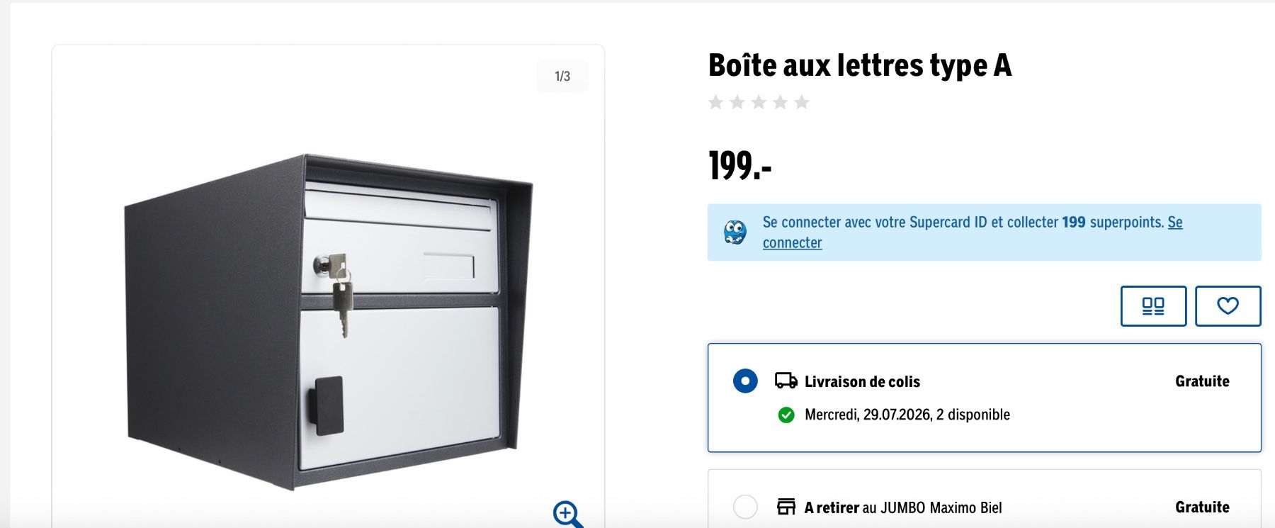 Sonstiges für Haushalt & Wohnen: Boite aux lettres type A – Gebraucht aus Bienne von Daniel_Schader 4