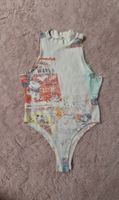 Body Desigual Grösse S weiss bunt Patchwork Disney 