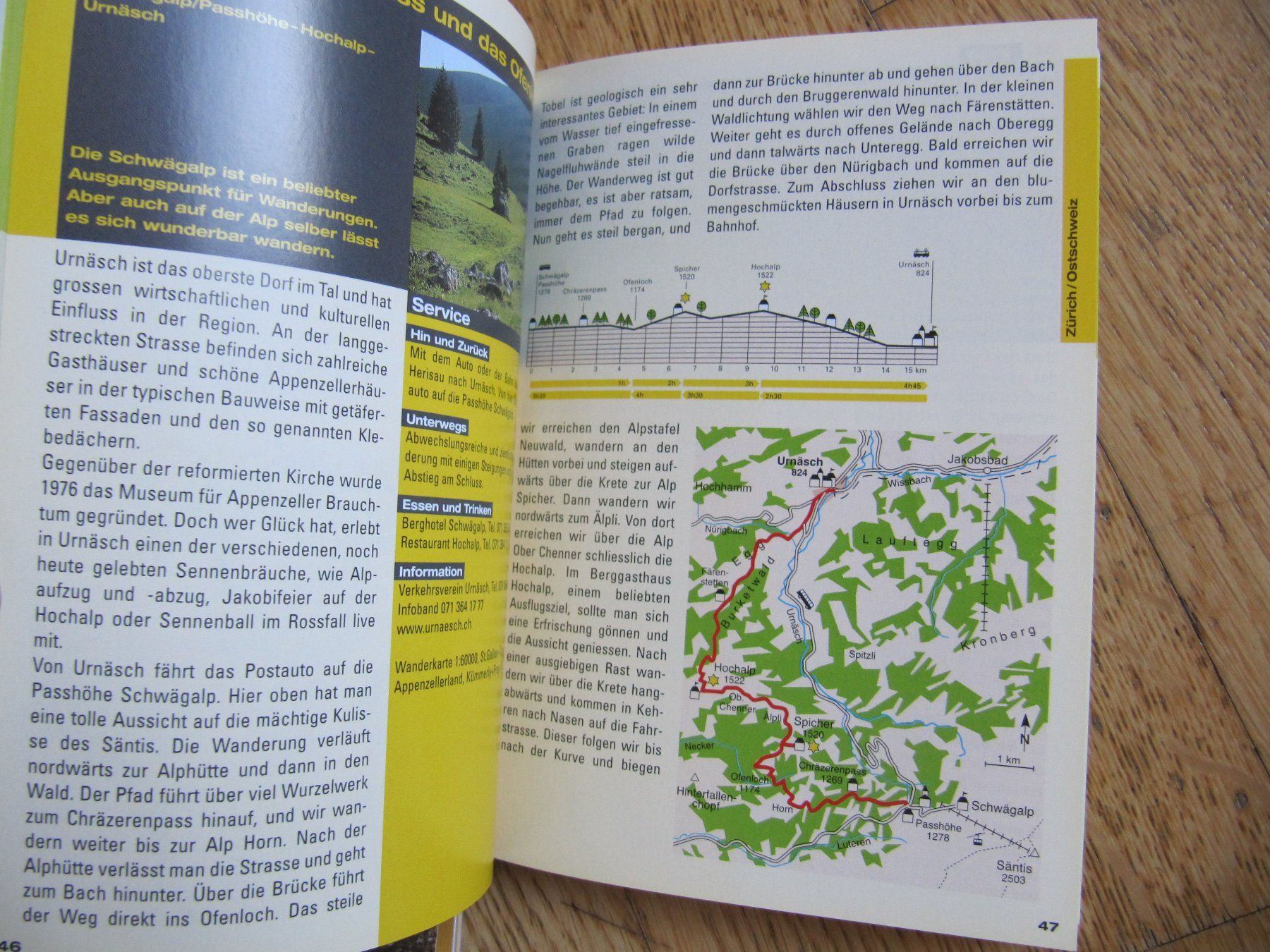 Libri: Wanderführer Schweizer Wanderwege + Wanderwelt Schweiz – Usato da Würenlos venduto da AustralisZ 5