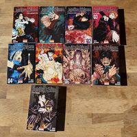 Jujutsu Kaisen Tomes 0-7 + 9  9 Tomes
