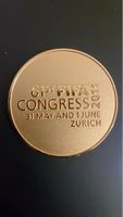 FIFA Kongress Zuerich  2011 Medaille - Seltenes Sammlerstück