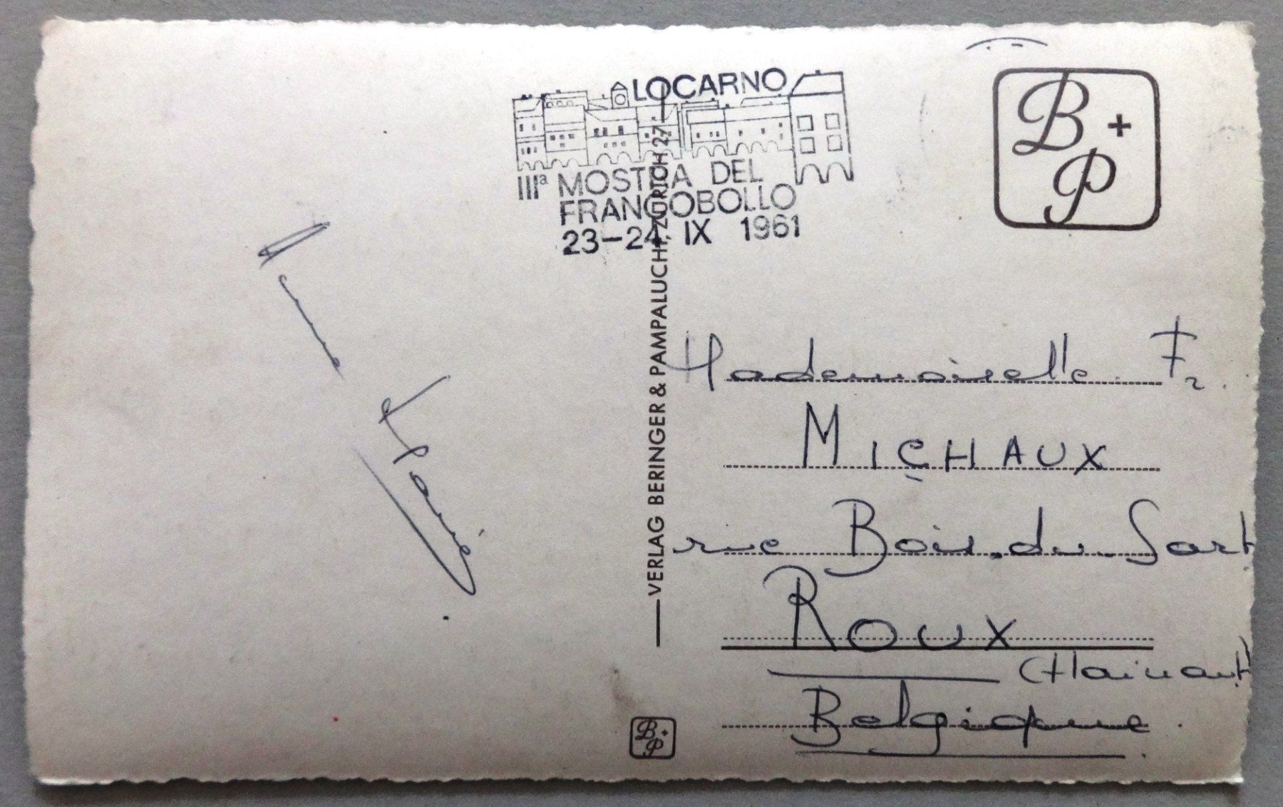 Cartes postales: Locarno – Défectueux à Fétigny par Billy2miny 1