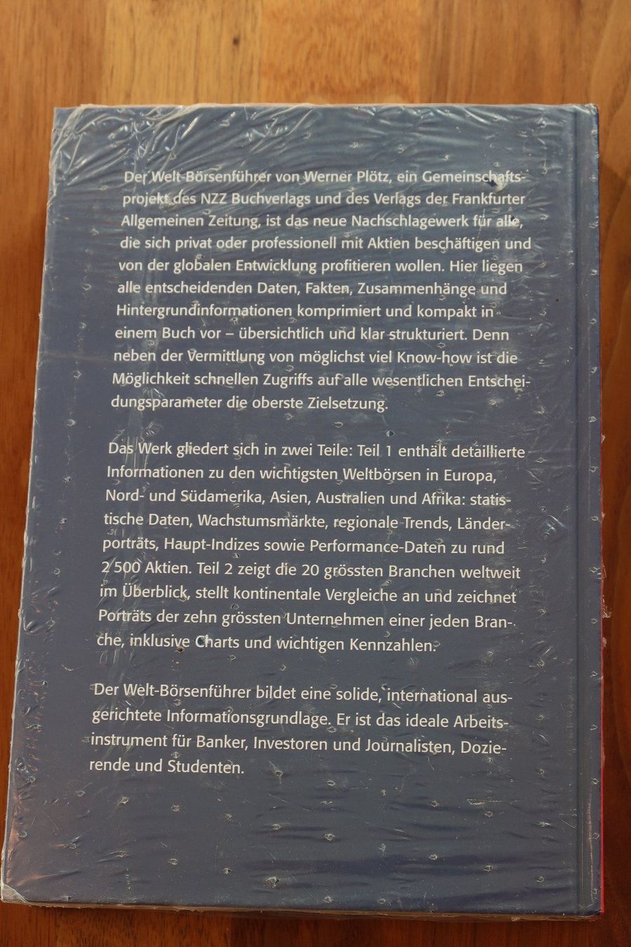 Libri: Welt-Börsenführer – Nuovo e nell'imballaggio originale da Erlenbach ZH venduto da milliway_42 1